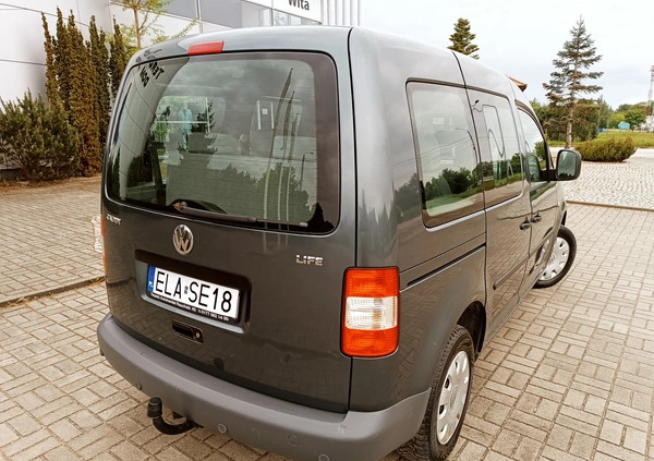 Volkswagen Caddy cena 20999 przebieg: 180000, rok produkcji 2008 z Łask małe 529